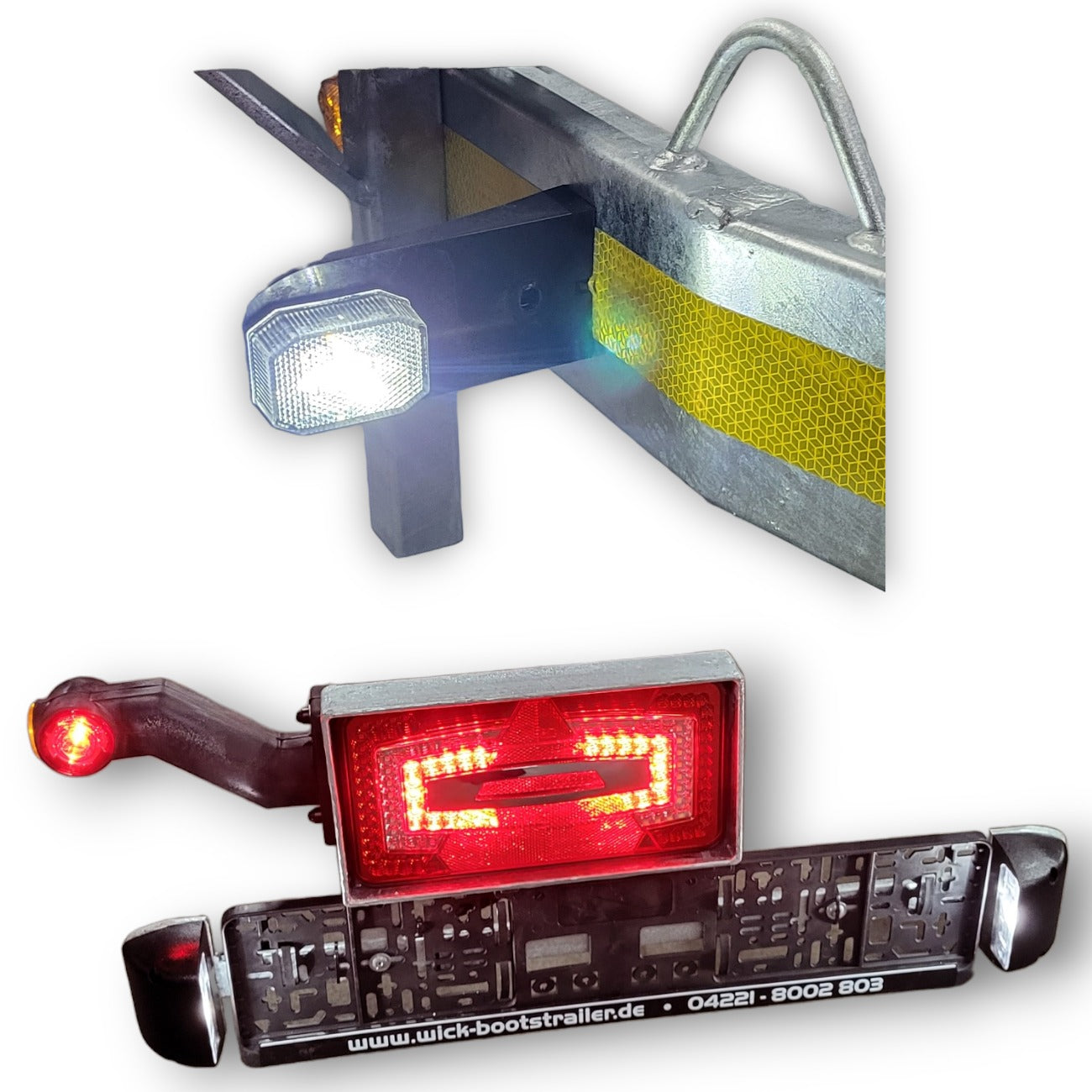 Hochwertige Bootstrailer Beleuchtung  LED-Rückleuchten, Positionsleuchten  & Mehr – Bootstrailer Shop