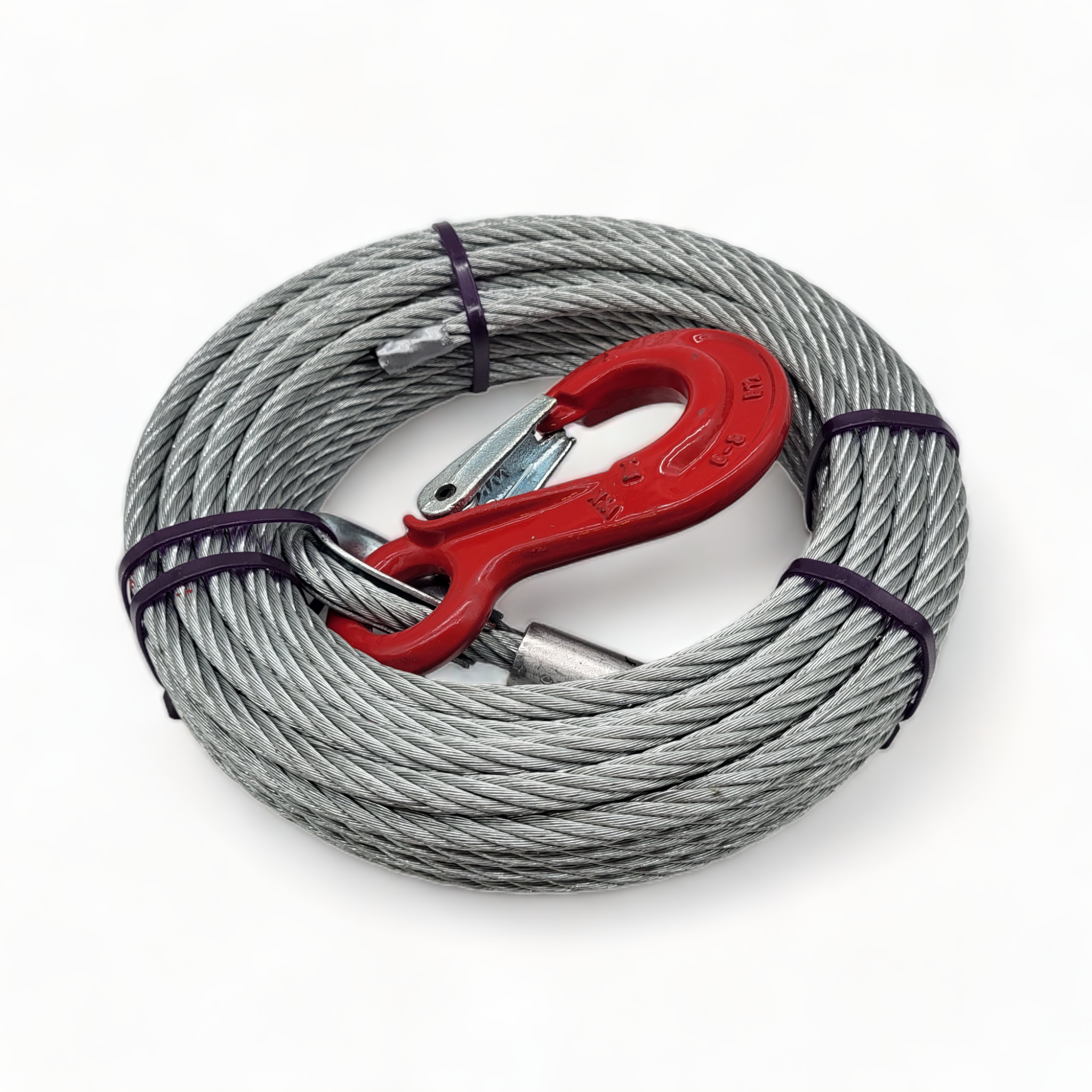Stahlseil 13 mm, 6x26 WSV, doppelt verdichtet - Feige Forsttechnik Stahlseil 13 mm, 6x26 WSV, doppelt verdichtet - Feige Forsttechnik